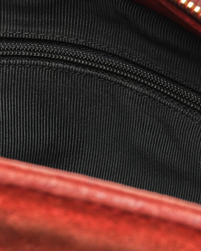 Chanel CC Suede Shoulder Bag