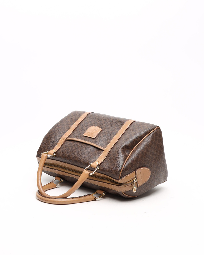 Celine Céline Macadam Mini Boston Bag