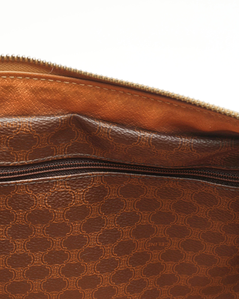 Celine Céline Macadam Mini Boston Bag