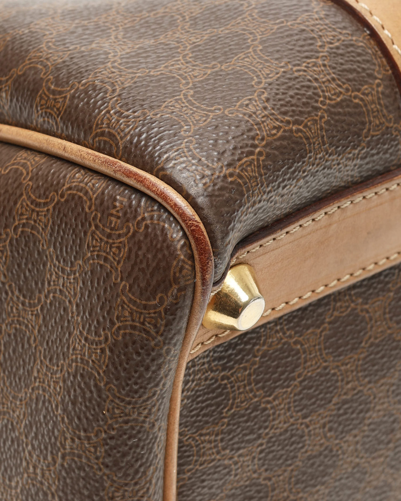 Celine Céline Macadam Mini Boston Bag