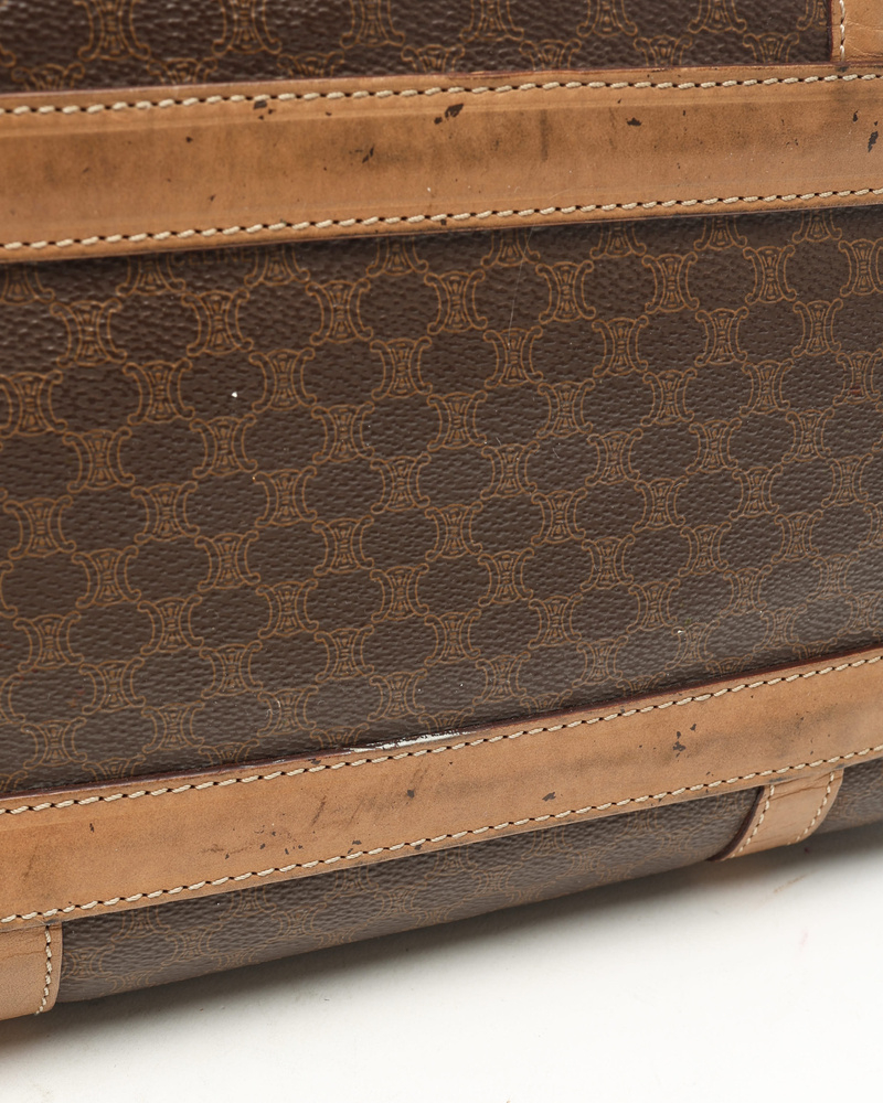 Celine Céline Macadam Mini Boston Bag