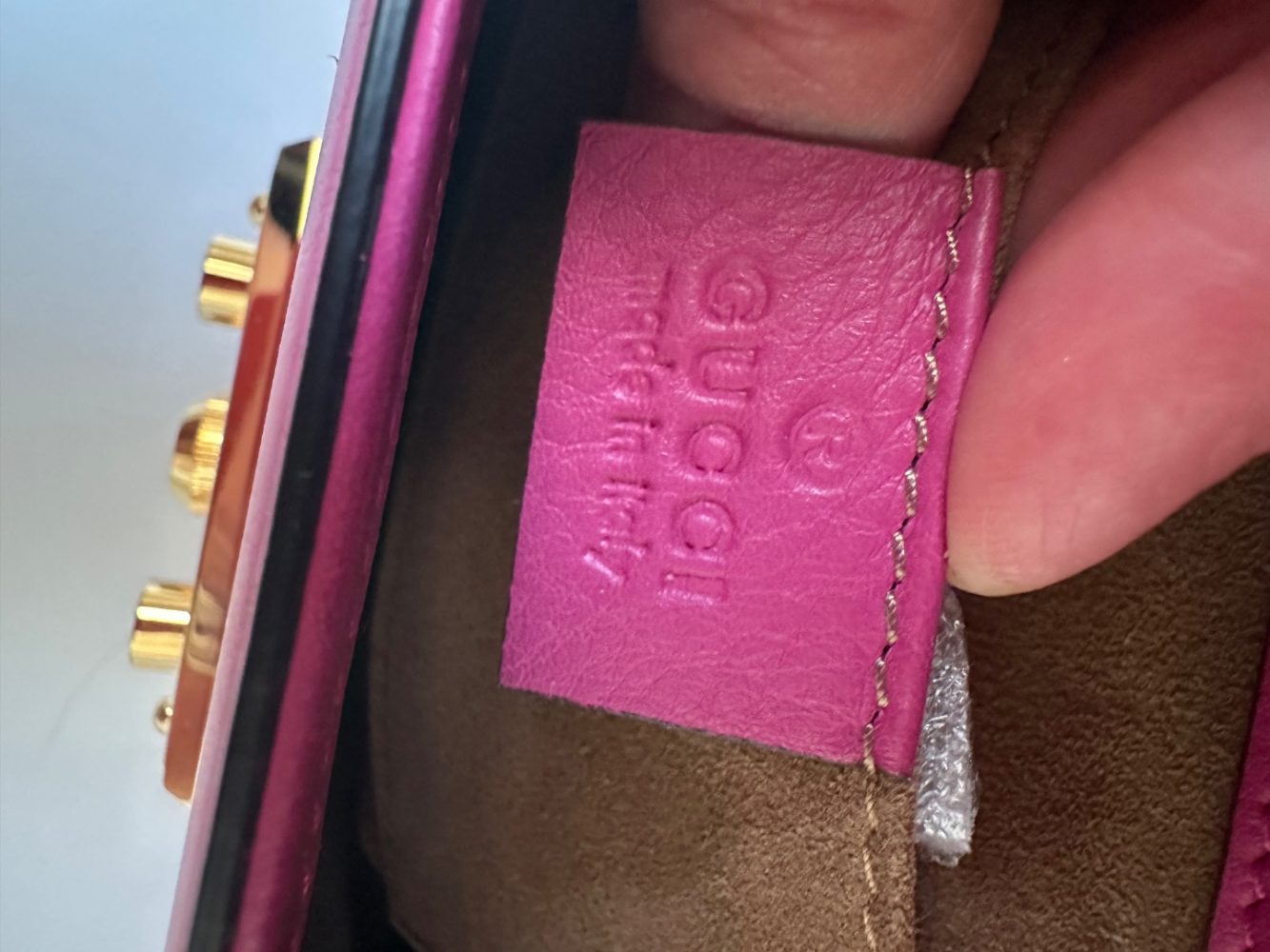 Gucci Sac à chaîne avec cadenas