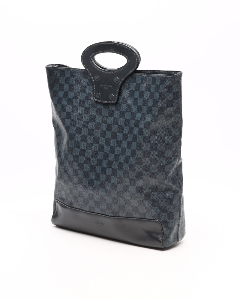Louis Vuitton Damier Cobalt North South Tote Bag