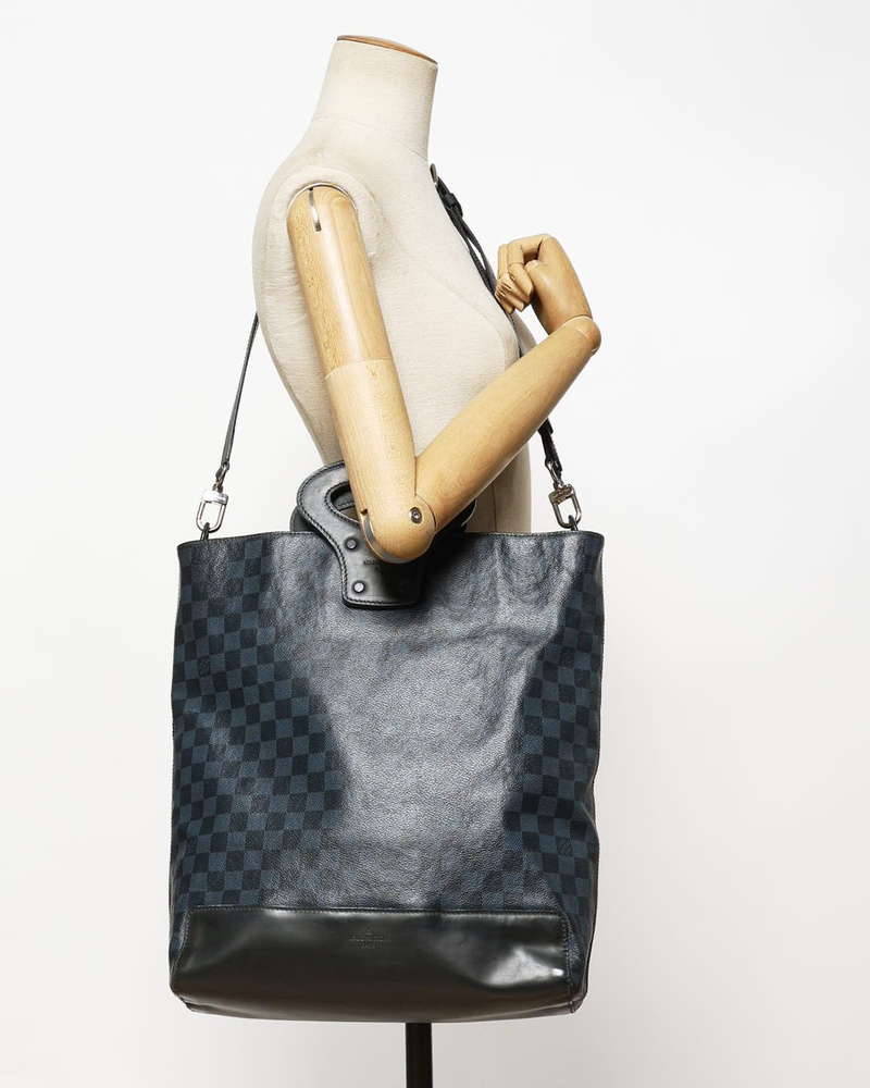 Louis Vuitton Damier Cobalt North South Tote Bag