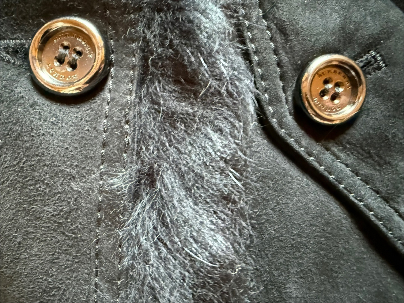 Burberry Shearling trench coat, loved by Kate Middleton!  Burberry, 0