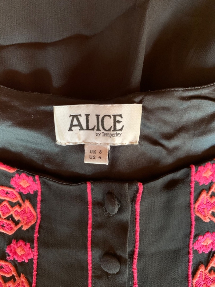 Alice By Temperley Combinaison crêpe brodée Gisel