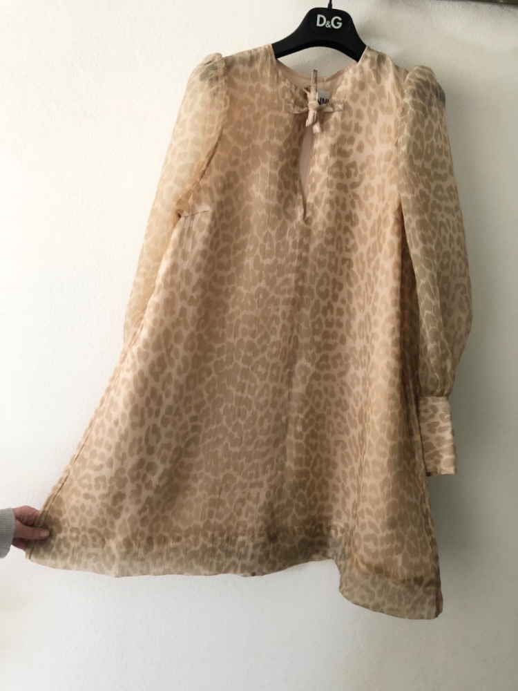 Ganni Robe léopard