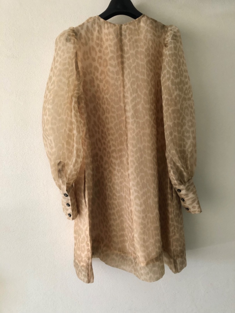 Ganni Robe léopard