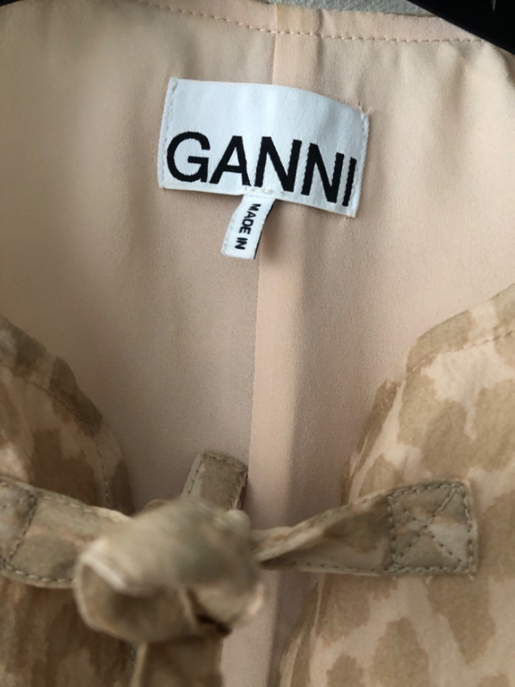 Ganni Robe léopard