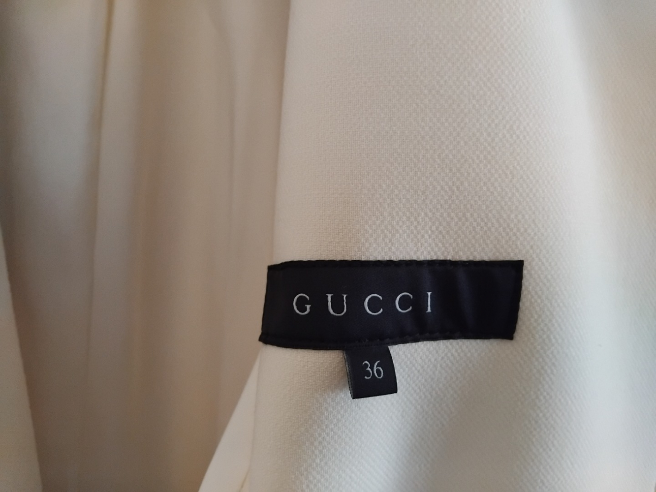 Gucci Manteau mi-saison en laine avec boutons argentés