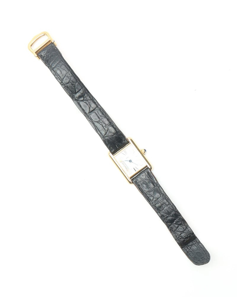 Cartier Tank Vermeil 20mm Ref 5057001 Watch