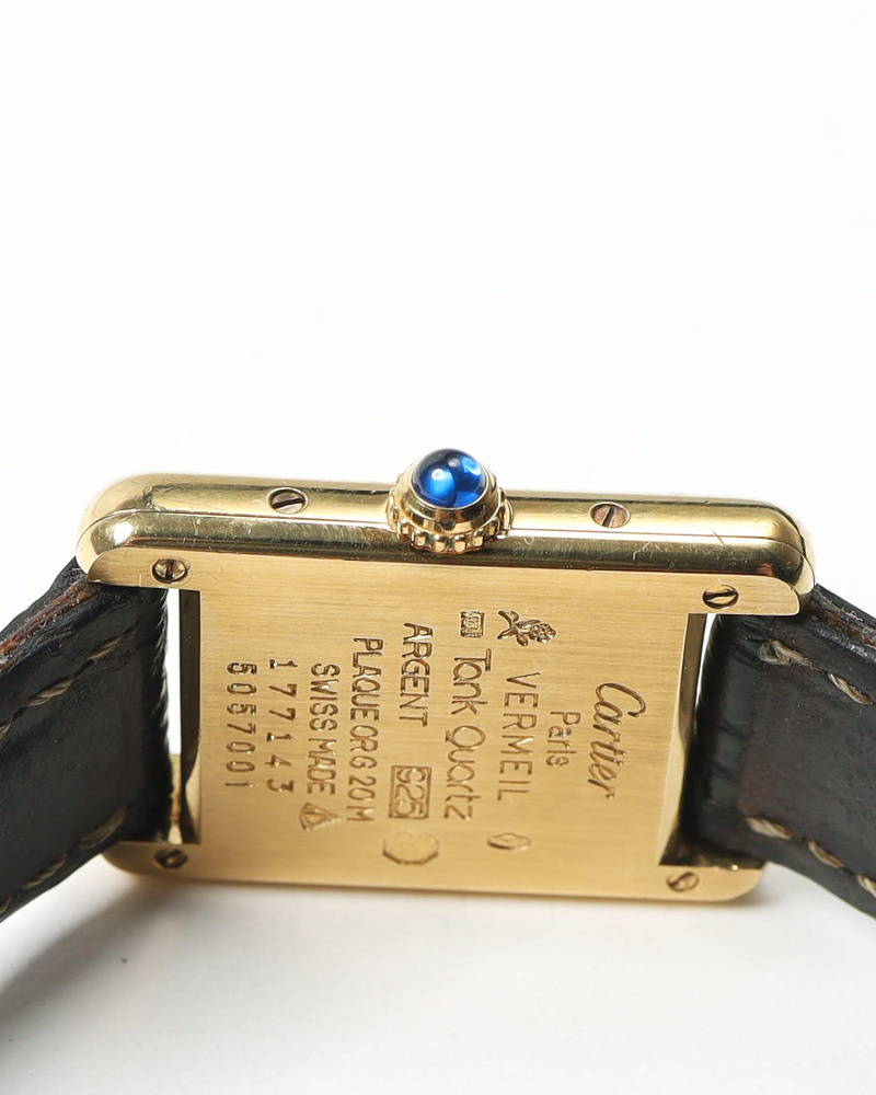 Cartier Tank Vermeil 20mm Ref 5057001 Watch