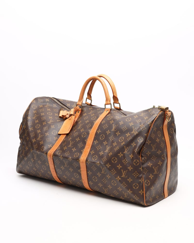 Louis Vuitton Monogram Keepall Bandoulière 60 Weekend Bag