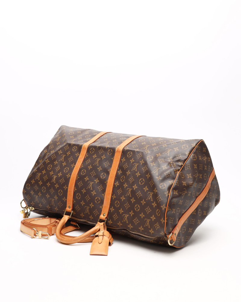 Louis Vuitton Monogram Keepall Bandoulière 60 Weekend Bag