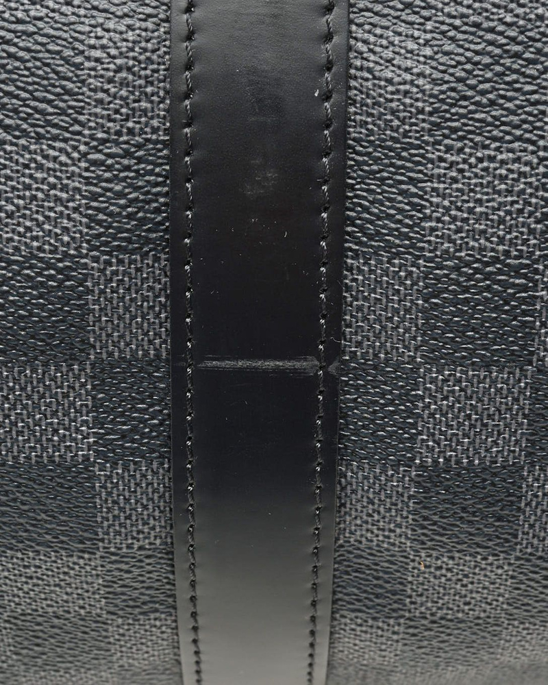 Louis Vuitton Damier Graphite Keepall Bandouliére 55 Weekend Bag