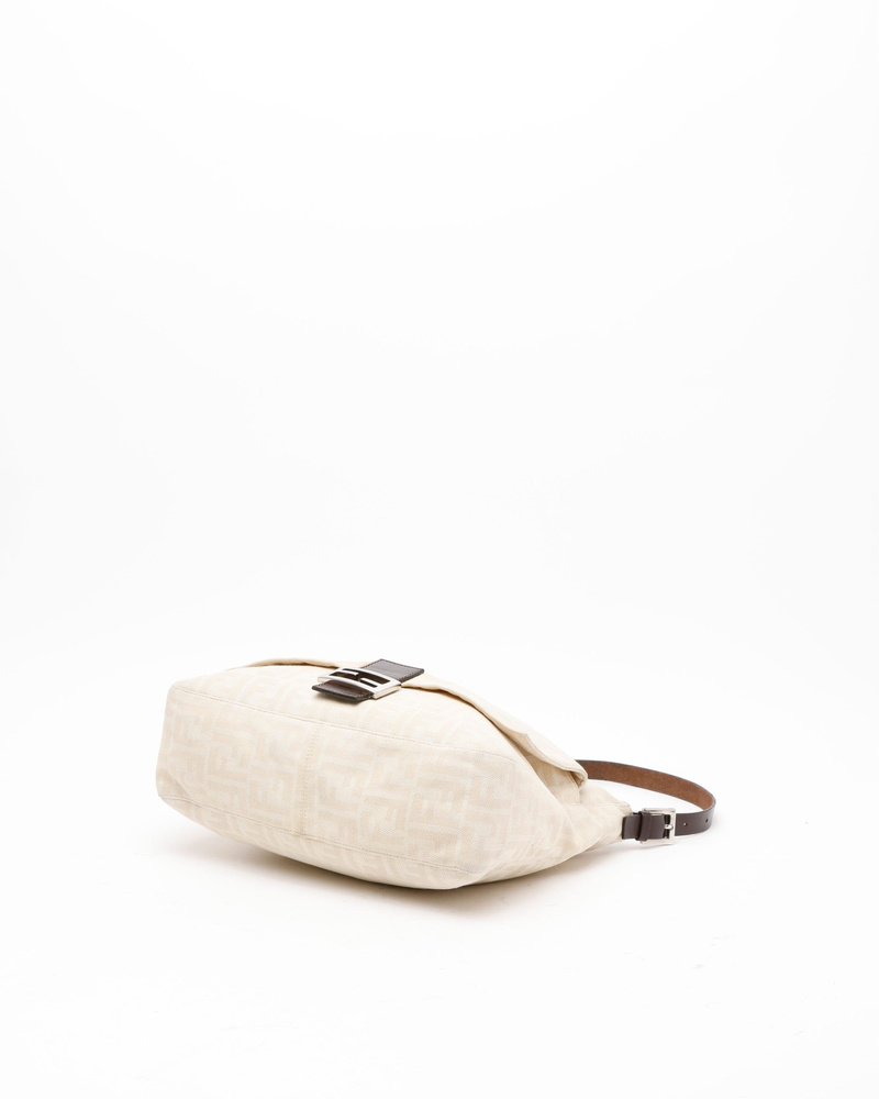 Fendi Zucca Mamma Large Shoulder Bag