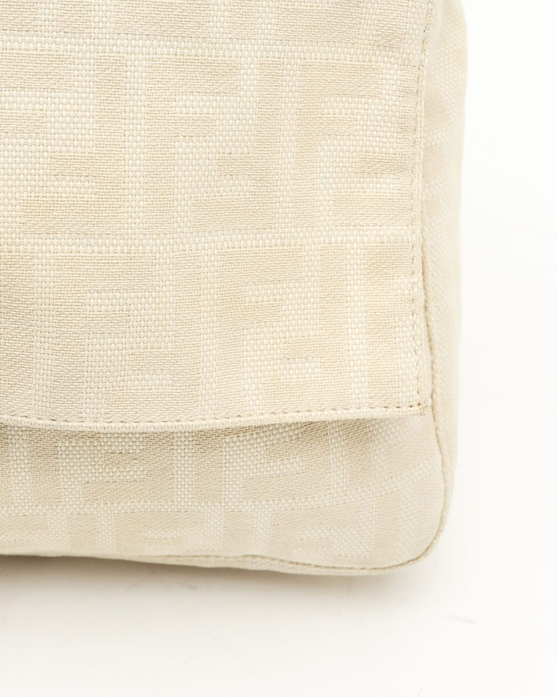 Fendi Zucca Mamma Large Shoulder Bag