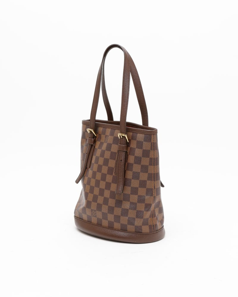 Louis Vuitton Damier Ebene Marais Bucket Bag