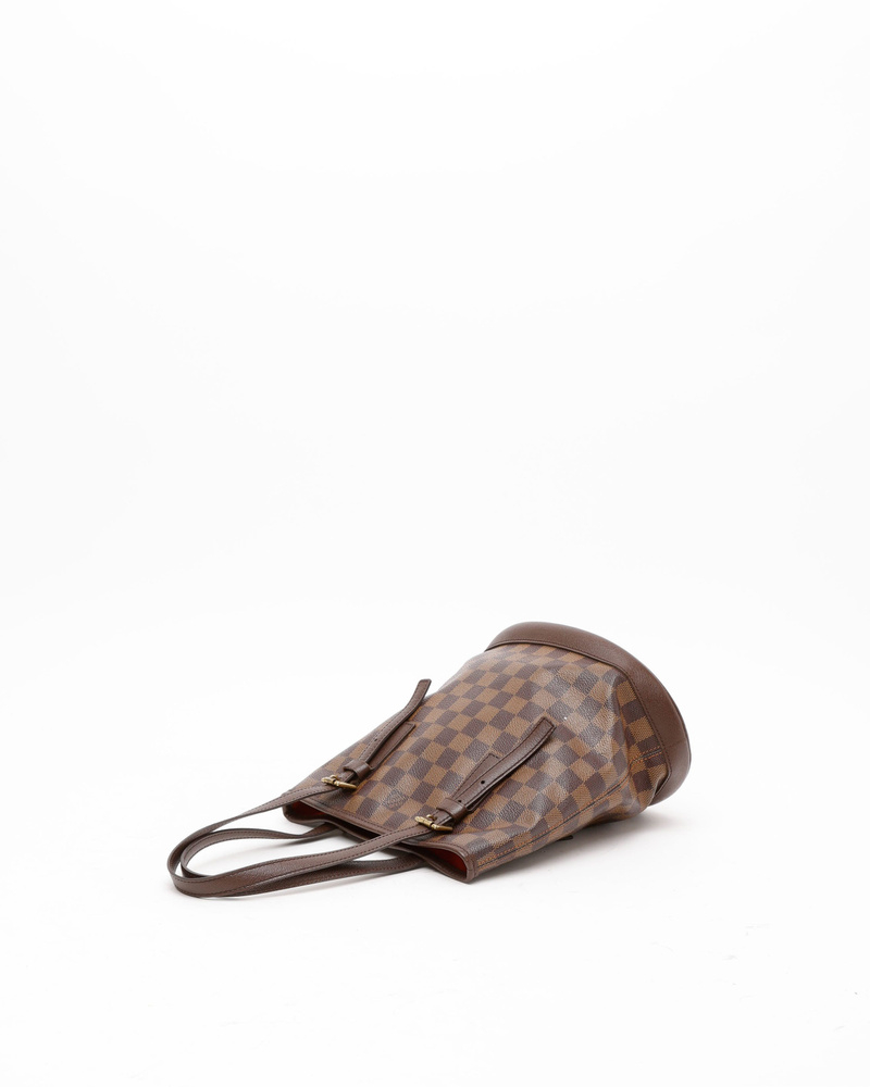 Louis Vuitton Damier Ebene Marais Bucket Bag