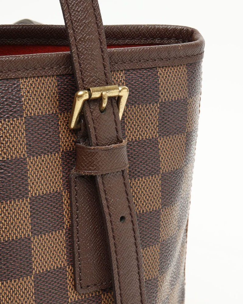 Louis Vuitton Damier Ebene Marais Bucket Bag