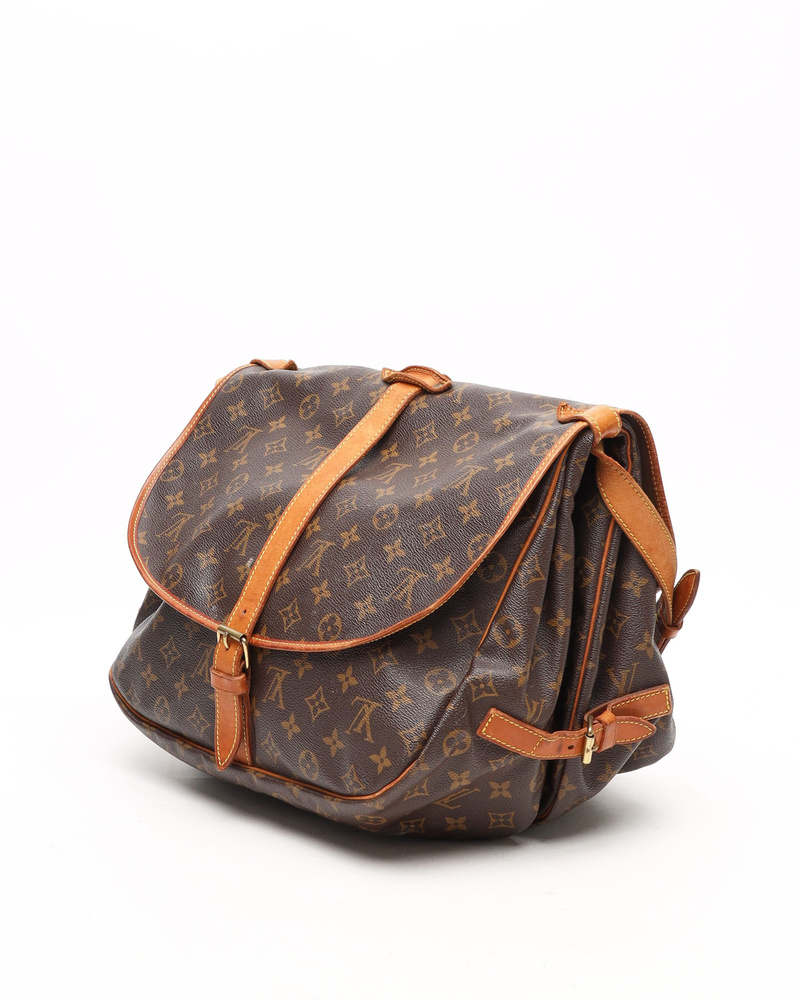 Louis Vuitton Monogram Saumur 35 Bag