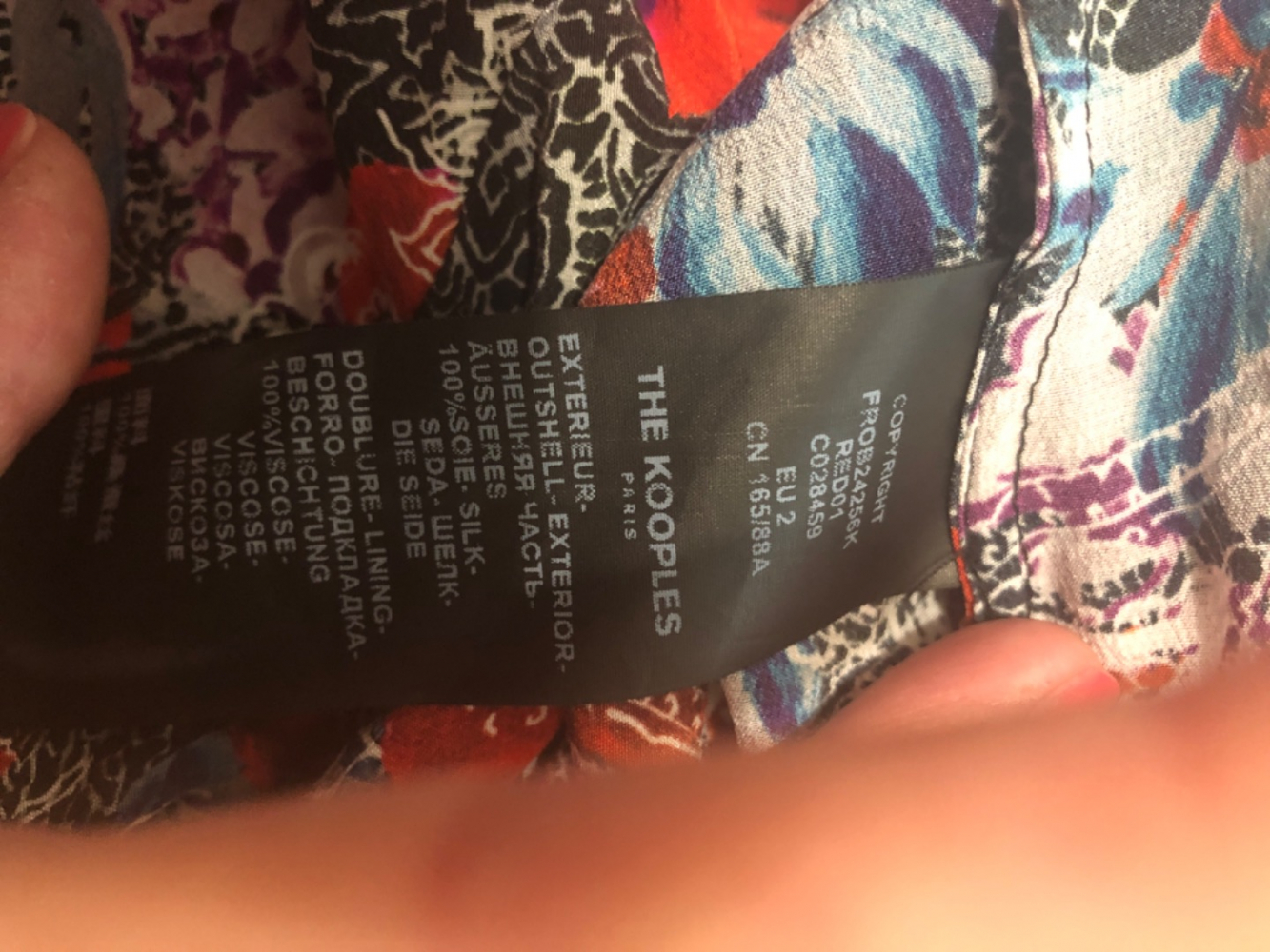 The Kooples kooples - paisley flower dress