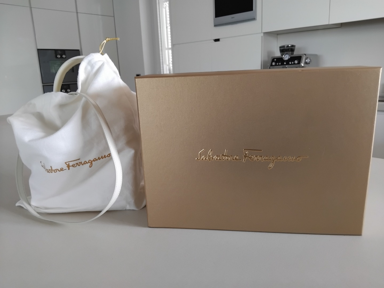 Ferragamo Top Handle Tasche sehr limitierte Auflage Ferragamo's Creations