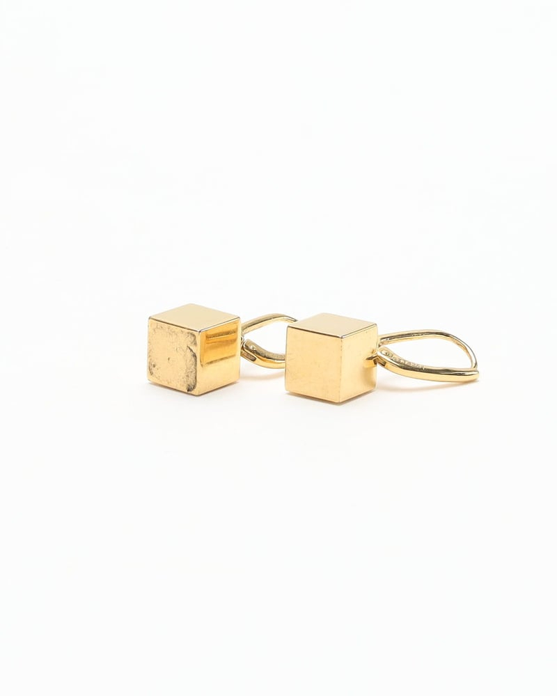 Celine Céline Triomphe Rhinestone Dangle Earrings