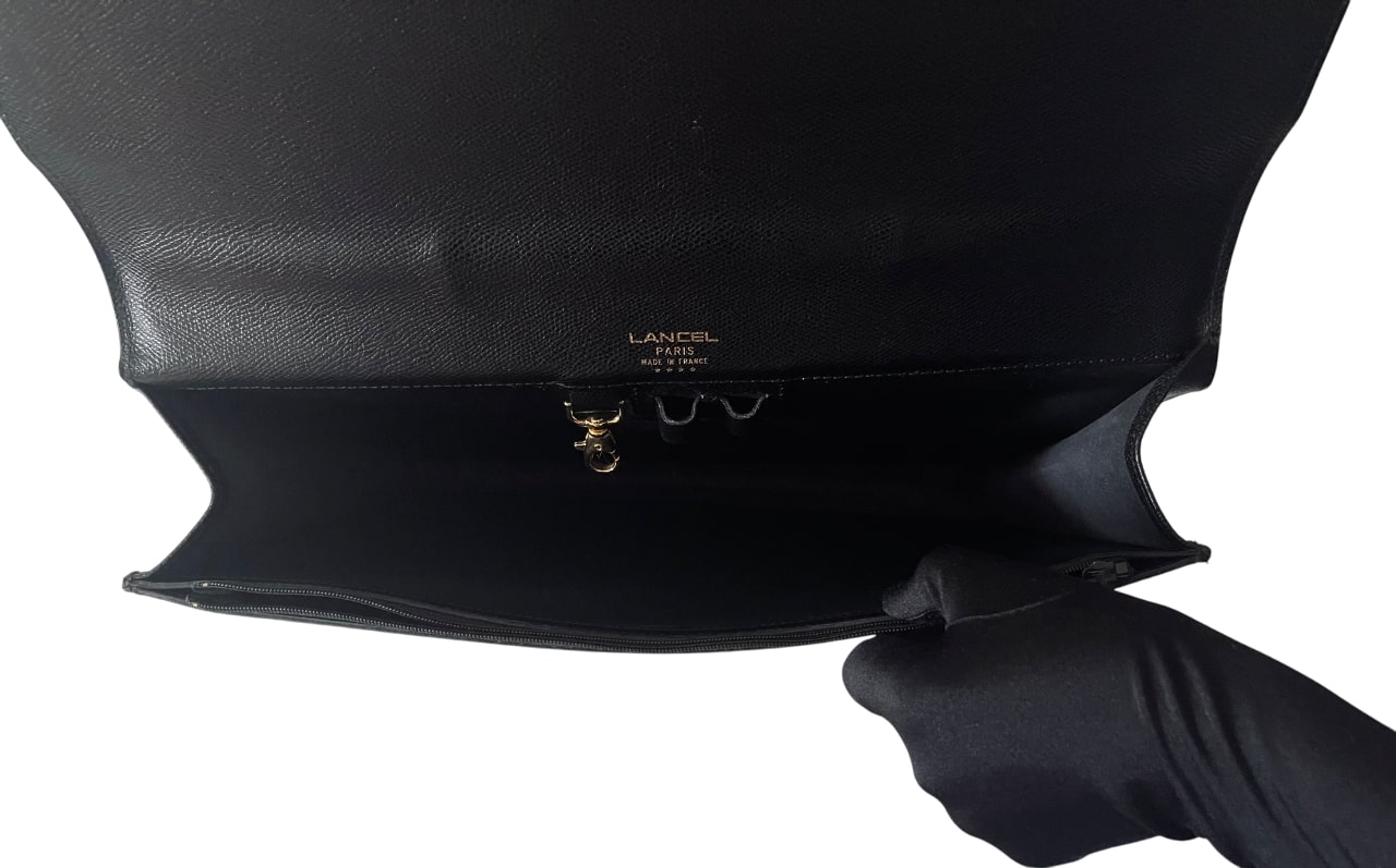 Lancel Porte-documents en cuir