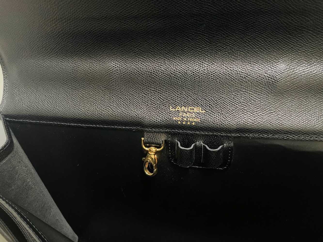 Lancel Porte-documents en cuir