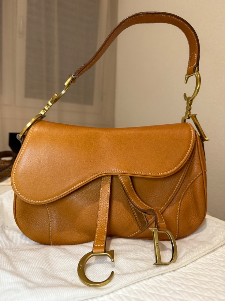 Christian Dior Double Saddle Bag