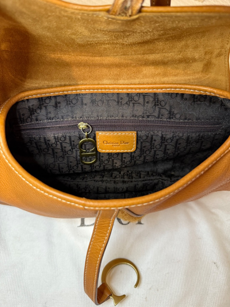 Christian Dior Double Saddle Bag