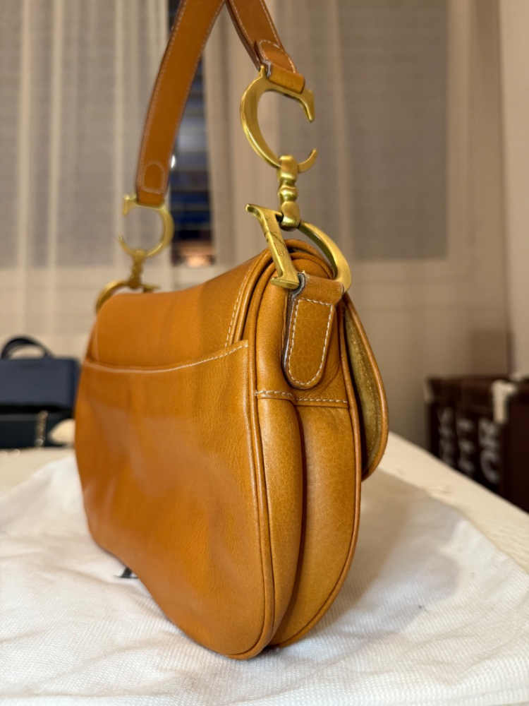Christian Dior Double Saddle Bag
