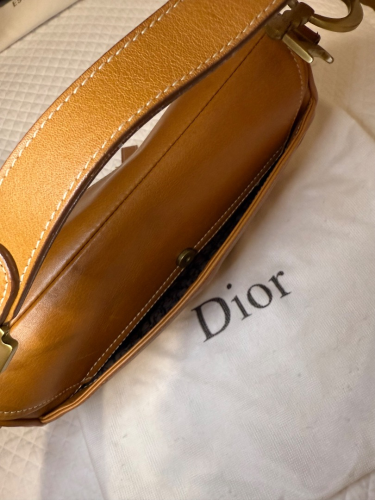 Christian Dior Double Saddle Bag