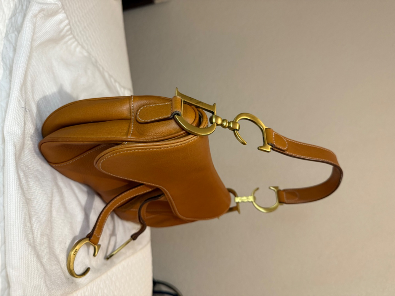 Christian Dior Double Saddle Bag