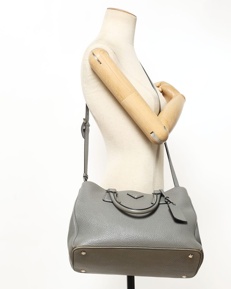 Prada Vitello Daino Tote Bag