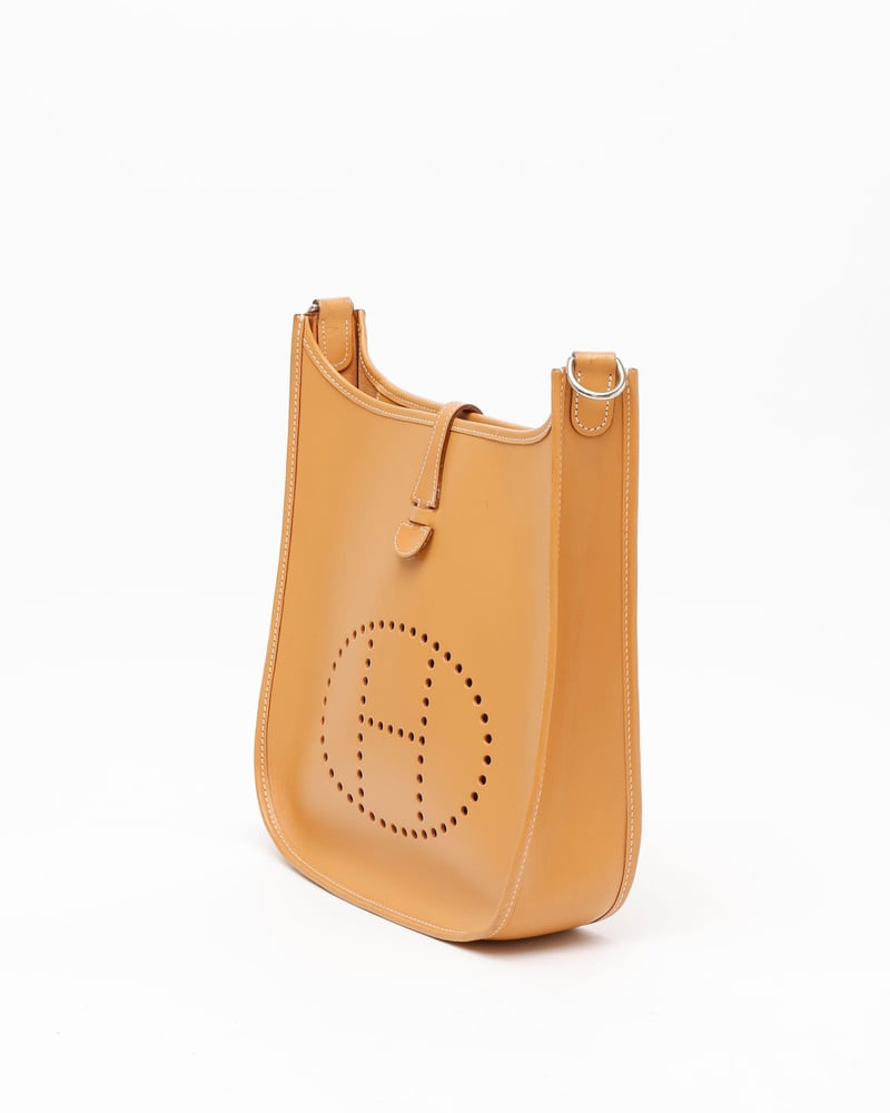 Hermès Vache Naturelle Evelyne PM Bag