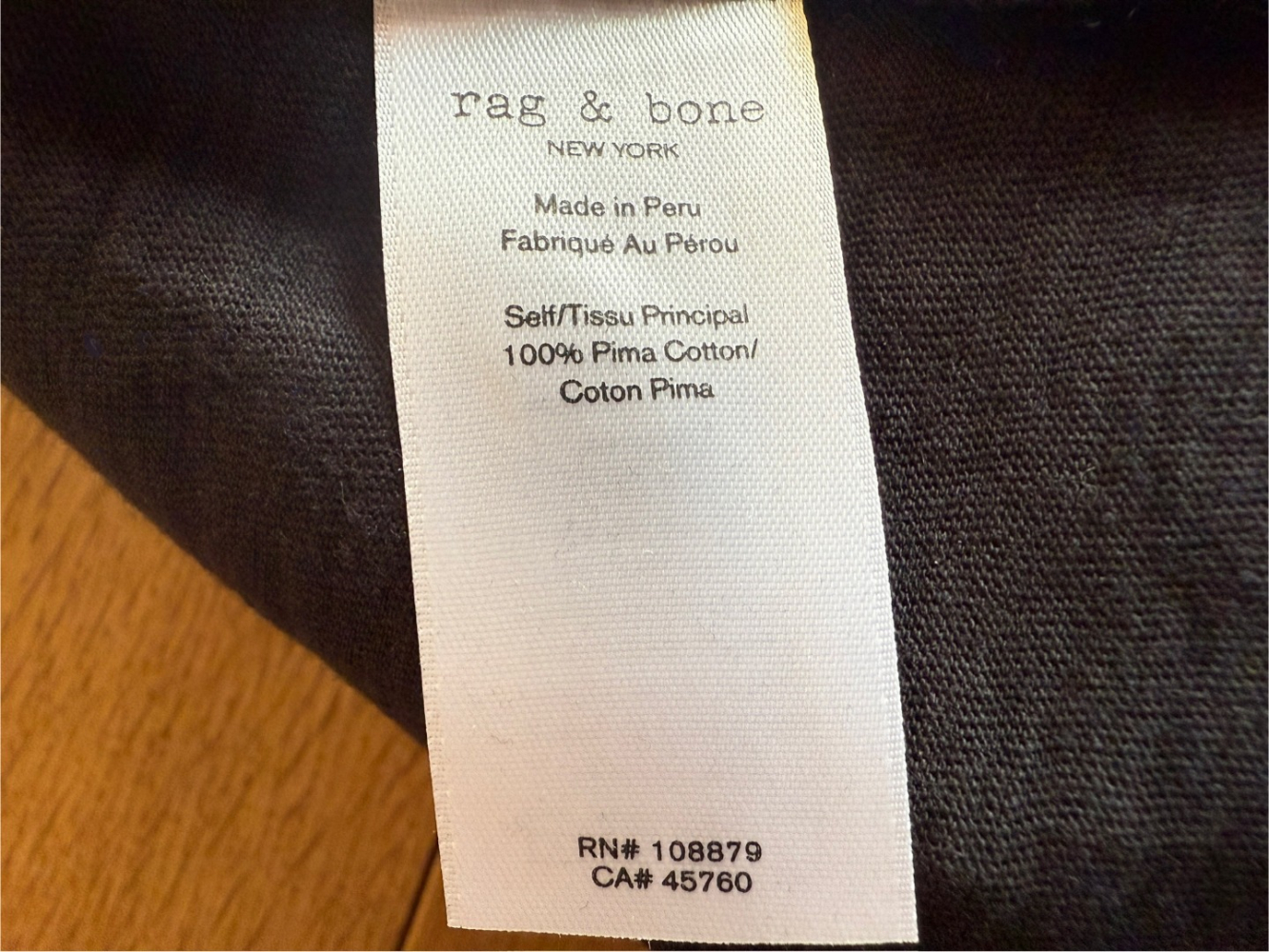 Rag & Bone Tank aus Pima-Baumwolle