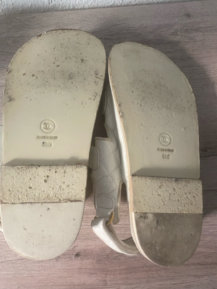 Chanel Spartiates dad sandals Chanel