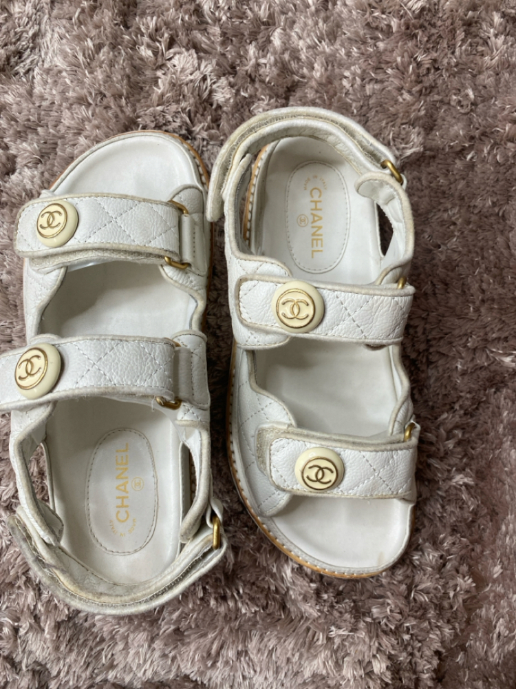 Chanel Spartiates dad sandals Chanel