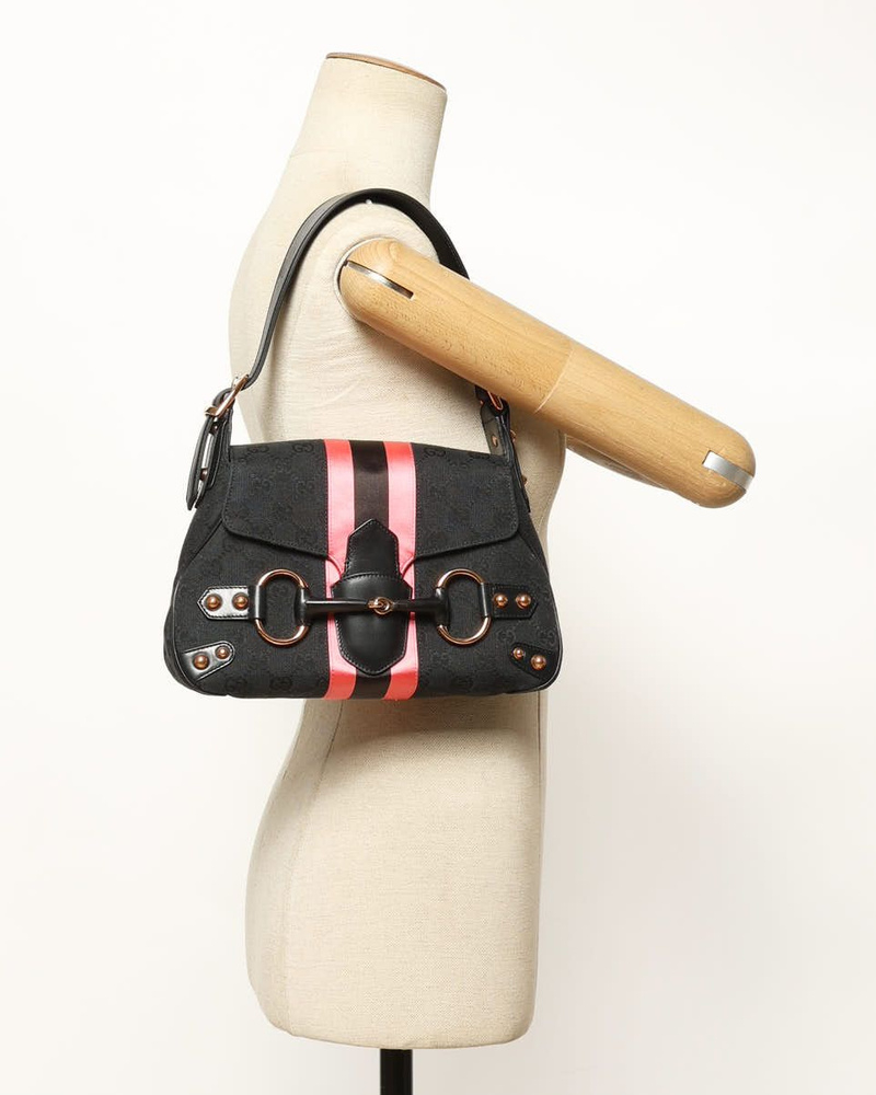 Gucci GG Horsebit Hobo Bag