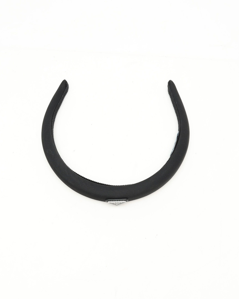 Prada Logo Tessuto Headband