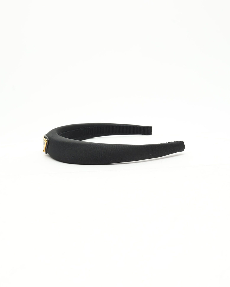 Prada Logo Tessuto Headband