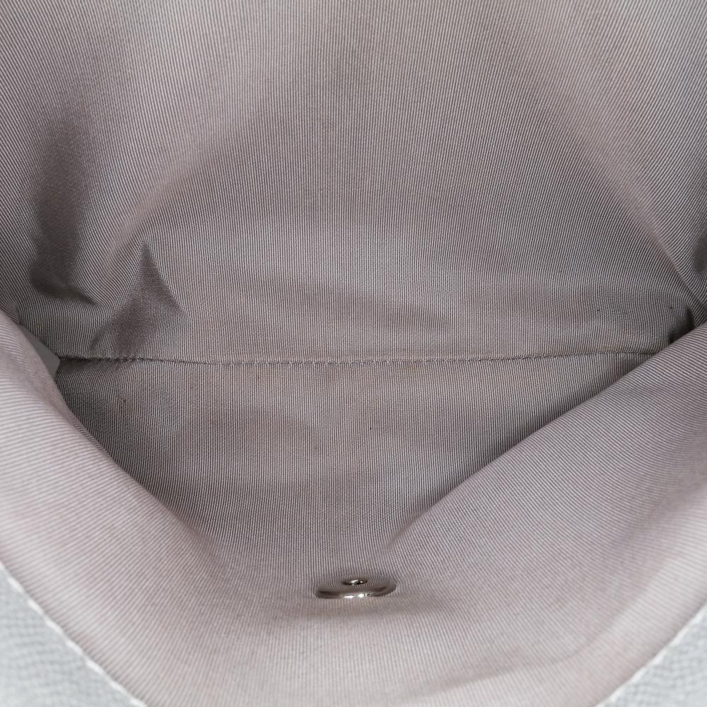 Chanel B Chanel Gray Caviar Leather Leather Large Quilted Caviar Urban Companion Flap Italy