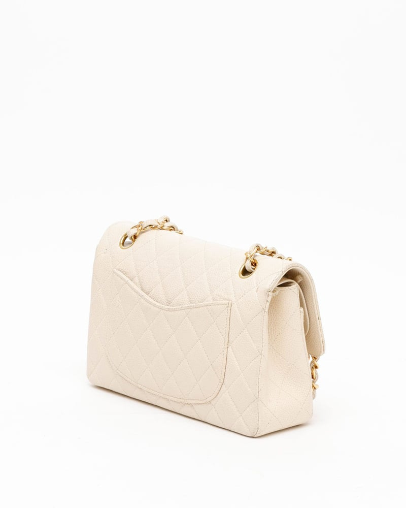 Chanel Classic Caviar Small Double Flap Bag