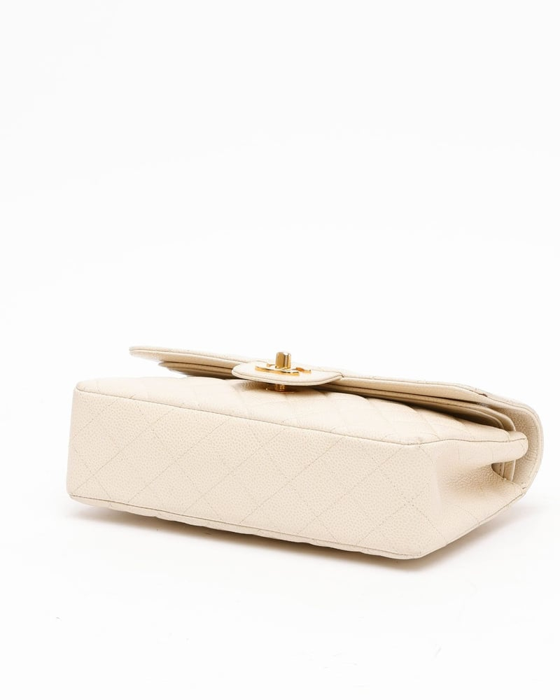 Chanel Classic Caviar Small Double Flap Bag