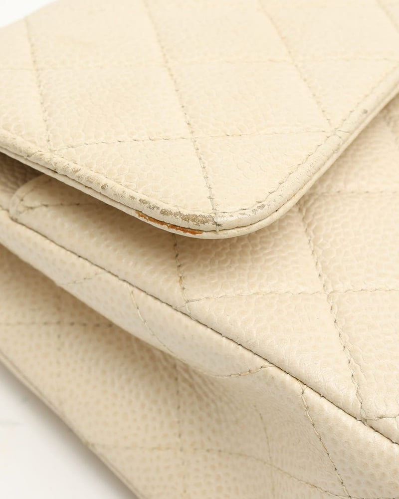 Chanel Classic Caviar Small Double Flap Bag