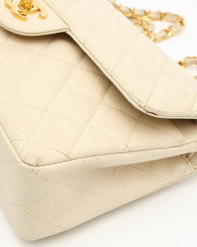 Chanel Classic Caviar Small Double Flap Bag