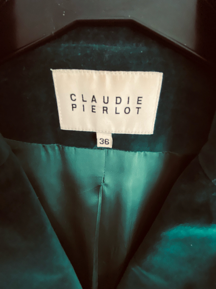 Claudie Pierlot Velvet elegant jacket
