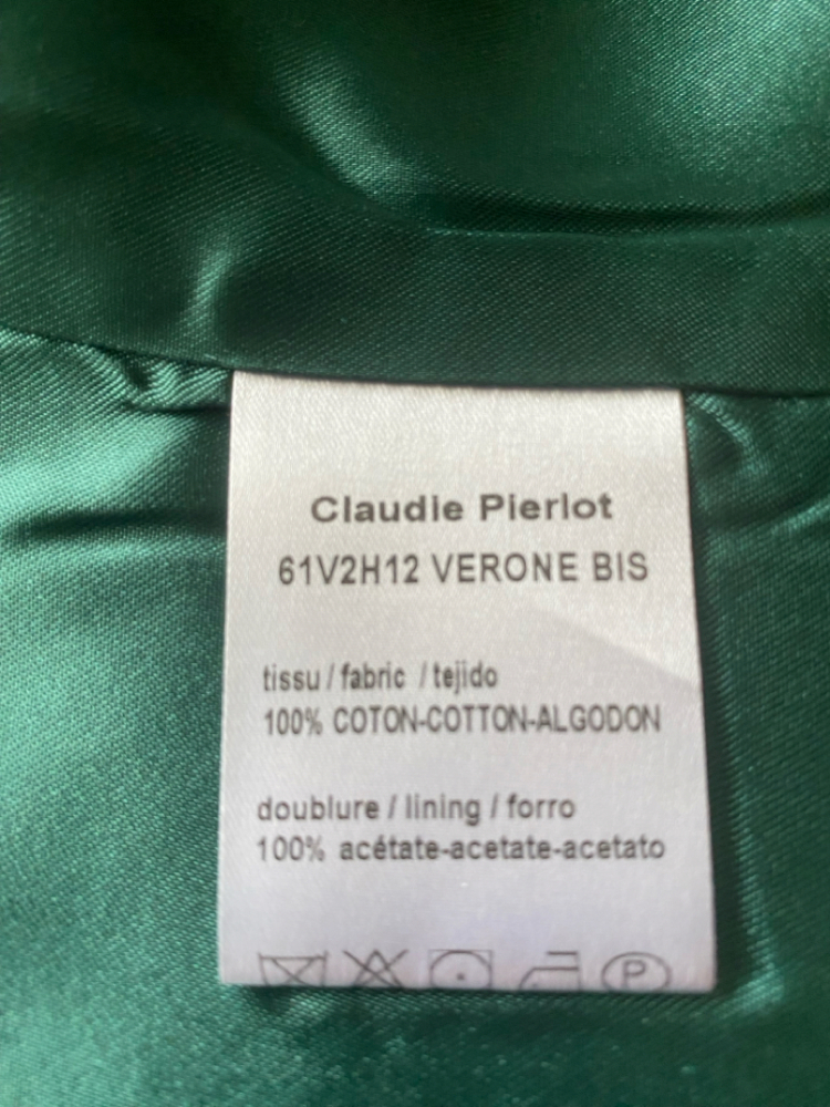 Claudie Pierlot Velvet elegant jacket